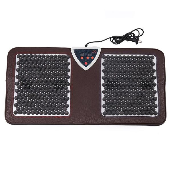 

electric massagers nuga nm55 tourmaline germanium foot arch acupuncture massage mat second heart heating massager pad mattess