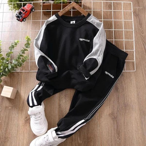 

running sets 2021 spring and autumn trend sweater + fashion pants jogging sports leisure men's women's hooded suit, Black;blue