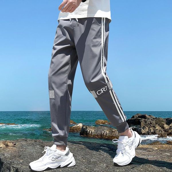 

men's pants men athletic casual sports running jogging fitness gym trousers track suit 4xl, Black