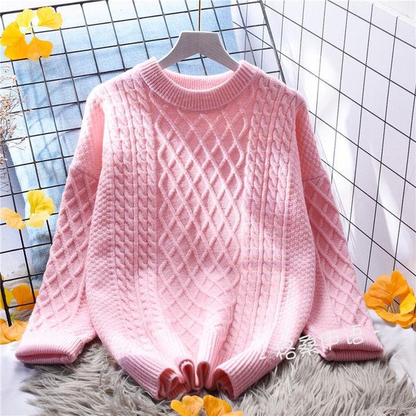 

women's sweaters casual female o-neck sweater autumn winter women fashion knitted long sleeve jumper ladies solid loose pullover knitwe, White;black