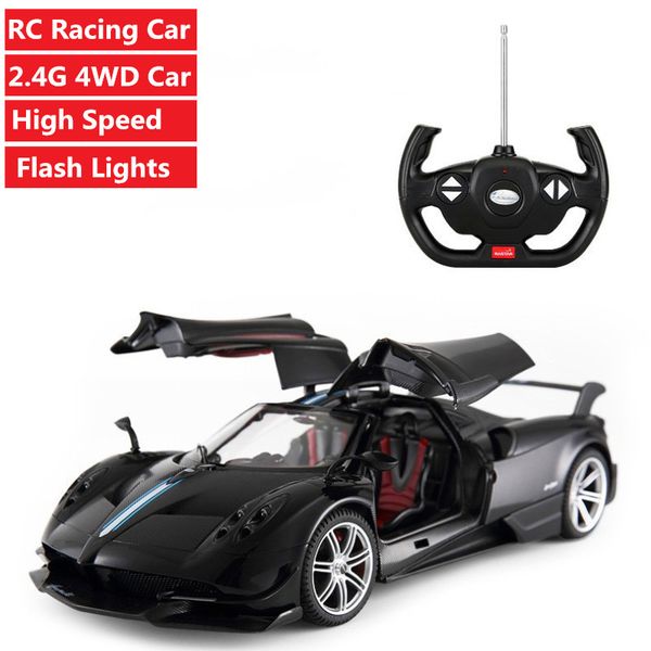 

high speed 2.4g 4wd remote control rc racing car high simulation racing drift car toy with flash light door can open car toys