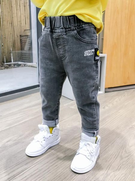 

boys pants spring and autumn models new fashion boys casual trousers children jeans toddler boy jeans children clothing 2-6year, Blue