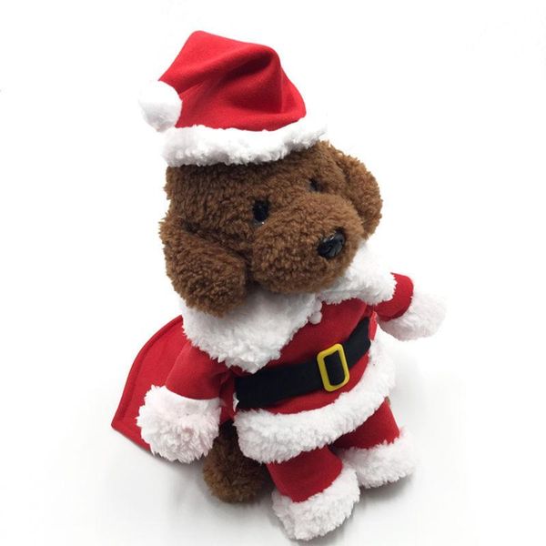

dog clothing christmas jacket coat hoodie sweater jumpsuit puppy winter warm for small large dogs cats pet clothes