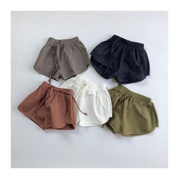 

shorts korean summer girl casual kids, Black