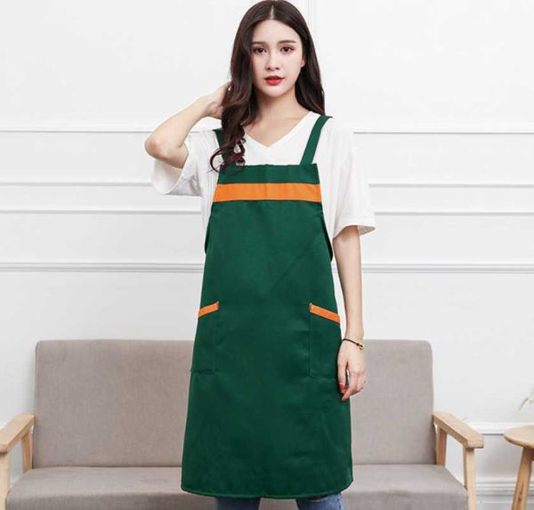 

aprons colorful cooking apron in kitchen keep the clothes clean sleeveless and restaurant male female chef's universal