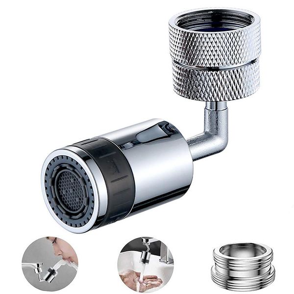 

other faucets, showers & accs 720 degrees splash filter faucet spray head anti 22-24mm movable kitchen tap water saving nozzle sprayer