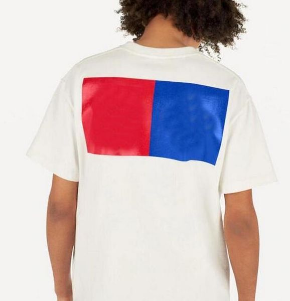 

fashion geometric t-shirt for mens women classic letters print tee shirts casual men women street short sleeve clothing s-2xl, White;black