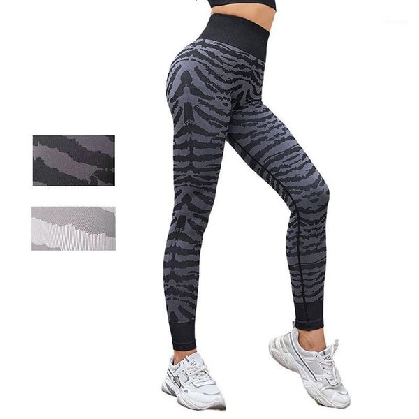 

yoga outfit pants high waist seamless quick-drying gym leggings lifting hips tie dye fitness training fashion women