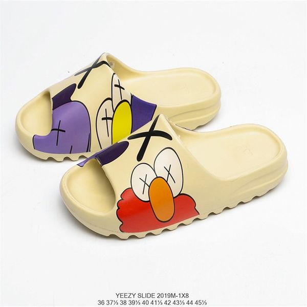 

yeesy slide bone black green fashion street slippers white khaki men women indoor outdoor sandal basketball shoes football size 35-47 vkfe