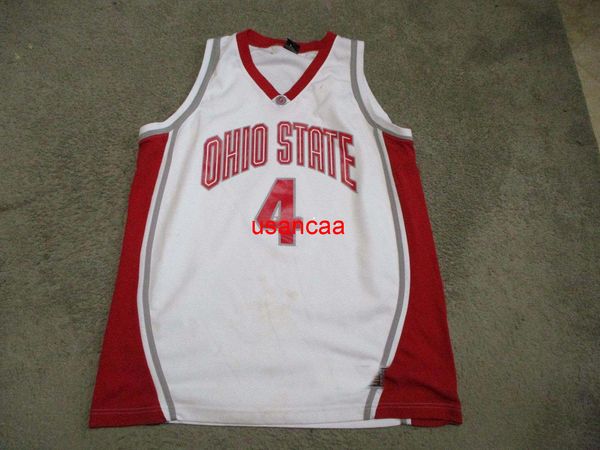 Custom vintage Ohio State Buckeyes Jersey OSU costume personalizar qualquer número Men Women Youth XS-5XL