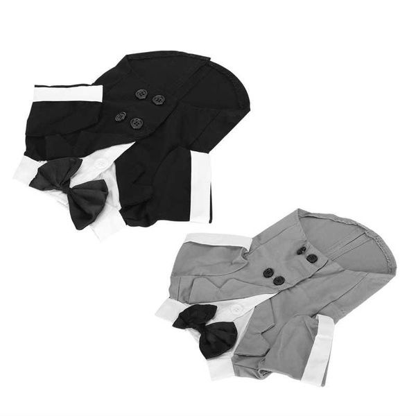 

dog apparel small suit pet bow tie collar shirt stylish for wedding/party/event wedding