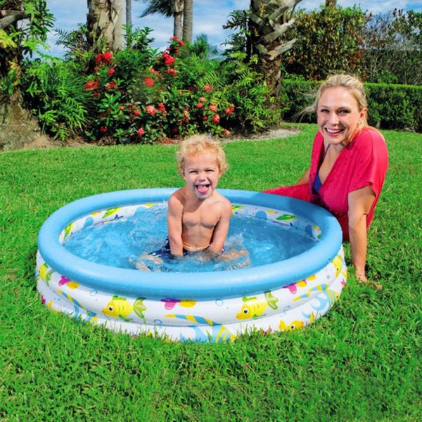 

life vest & buoy summer baby inflatable swimming pool kids toy paddling play children round basin bathtub portable outdoors sport toys