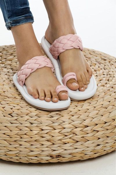 

sandals puff misty powder, Black