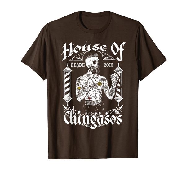 

house of desde chingasos 2019 funny boxing tattoo t-shirt, White;black