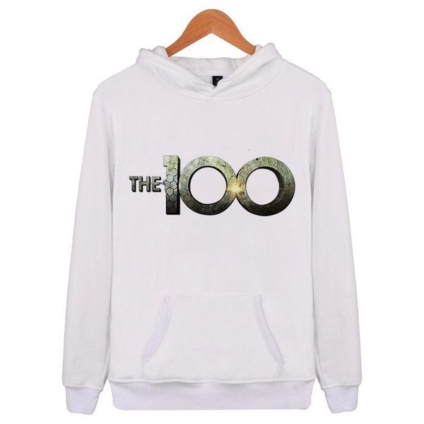 

the 100 tv show 3d hoodies printed men women hoody sweatshirts tracksuit fashion sudadera hombre dropship e4544, Black
