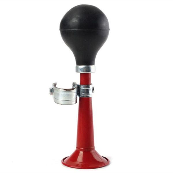 

bike horns mountain bicycle accessories aerial metal plating 9 inch straight horn