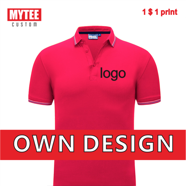 

men's polos mytee high-end and women's shirts customized company brand logo embroidery/printed cotton t-shirt gifts, White;black