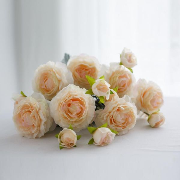 

decorative flowers & wreaths spot simulation double head lotus ornament fake flower decoration household bedroom