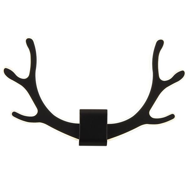 

wall lamp northern europe black white acrylic antlers modeling parlor study el room bedside creative personality simple led