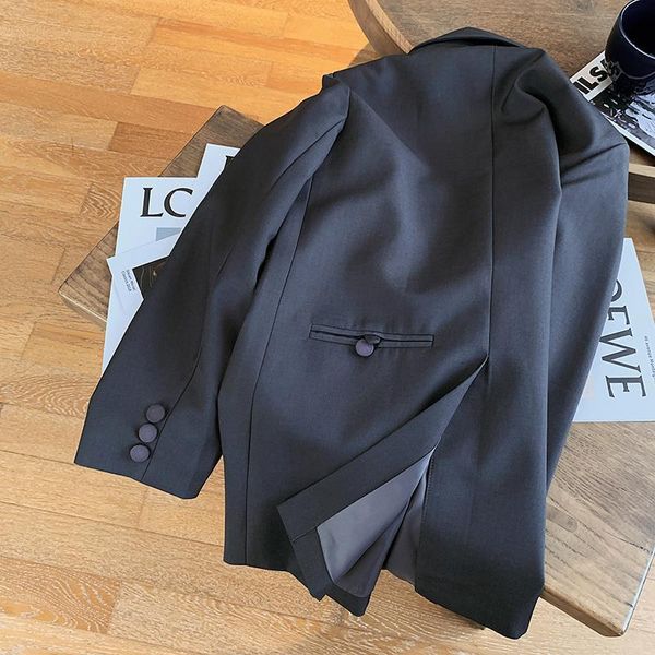 

women's suits & blazers 2021 spring and autumn ladies blazer, White;black