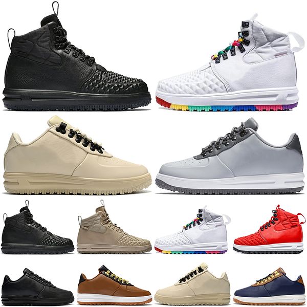 

designer lunar 1 duckboot duck boot ducks boots men women shoes triple black white multi ale brown wolf grey winter mens womens trainers spo