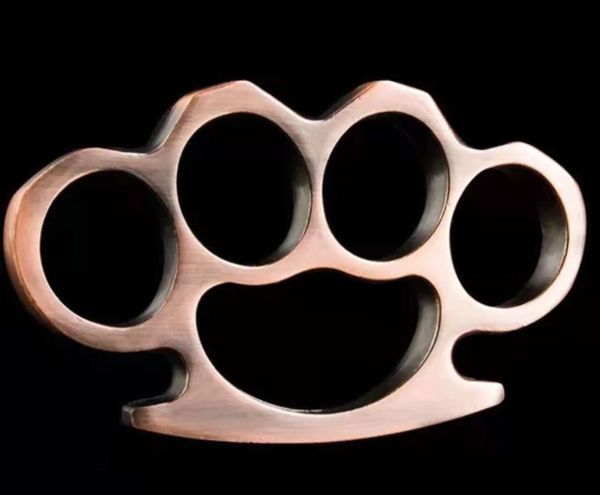 

boxing set legal self-defense weapon punch round head iron four finger tiger hand clasp fist buckle defense tiger ring finger clasp hand 485