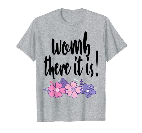 

womb there it is funny midwife doula ob gyn nurse md gift t-shirt, White;black