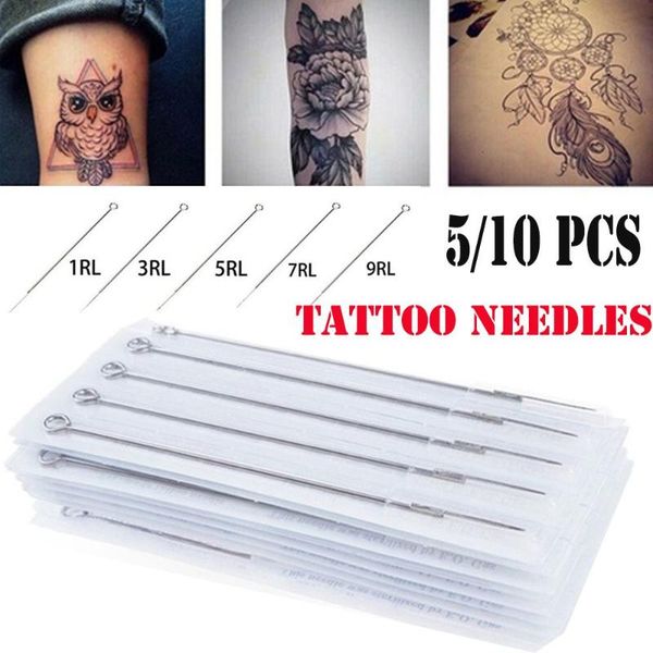 

tattoo needles professional sterile needle round liner supply permanent makeup accessories