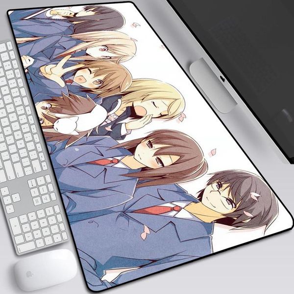 

mouse pads & wrist rests sakurasou no pet na kanojo shiina mashiro anime large pad mat computer gamer locking edge mousepad keyboard mice