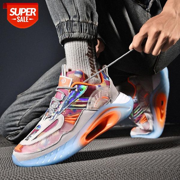 

spring men's shoes, old shoes are really explosive, lightweight sports reflective tide warm casual #fh4j