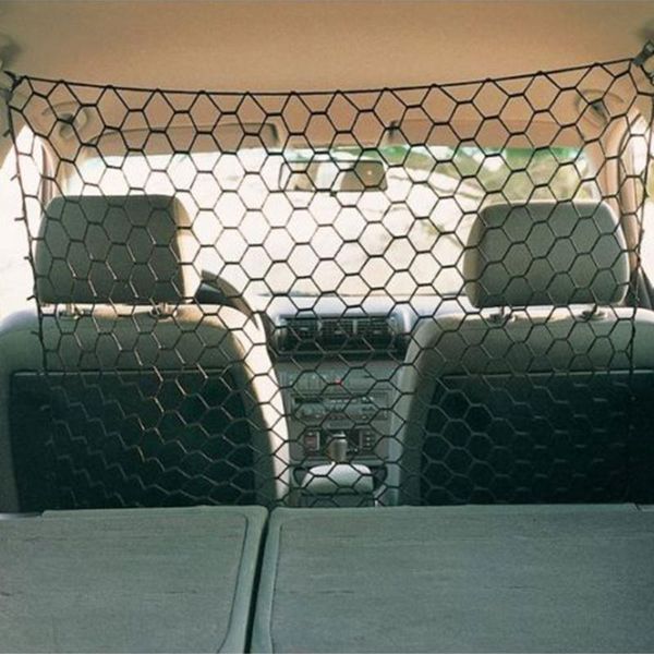 

dog houses & kennels accessories adjustable barrier fence safety pet travel guard mesh trunk car universal