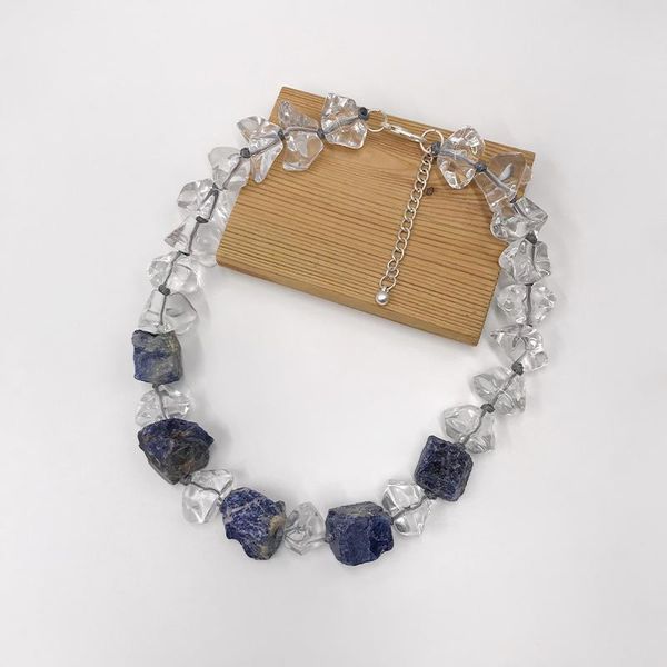 

kara&kale boho fashion jewelry gothic collar necklace wax cord resin and natural stone beads collares necklace women accessories, Golden;silver