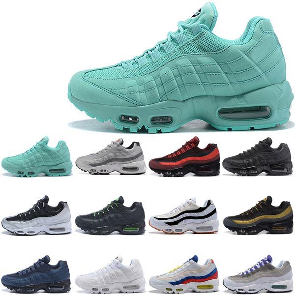 

men women 95 running shoes black green white gold blue corduroy grape patch og neon pink suede rose solar red ultramarine what the trainers