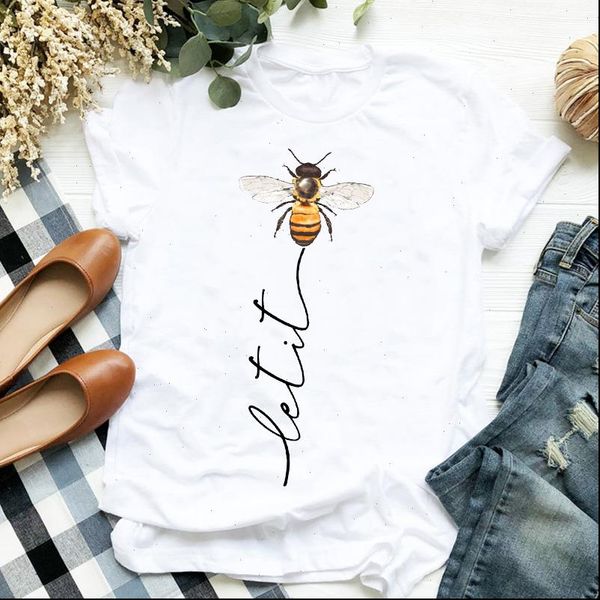 

women t shirt animal cartoon print tshirt women short sleeve o neck loose t shirt ladies summer causal tee shirt clothes, White