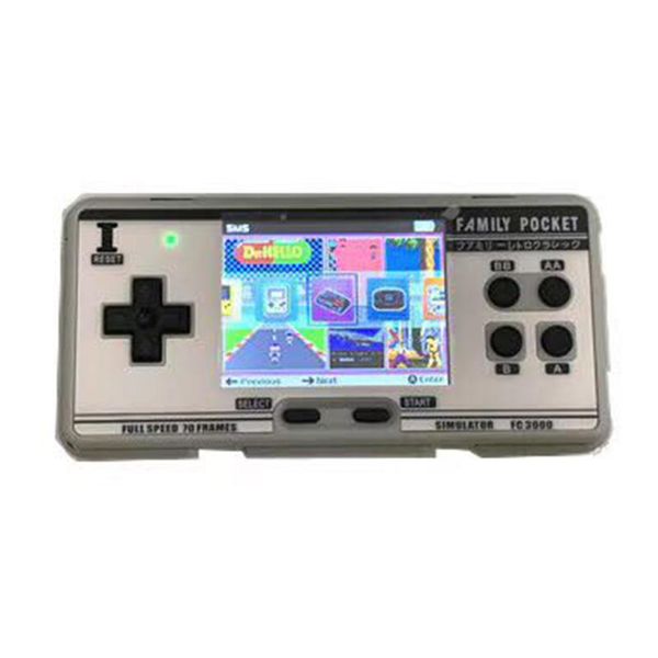 

8 emulators classic hd screen pocket video tv output kids gift 3 inch game console portable handheld player 1094 games 2gb retro