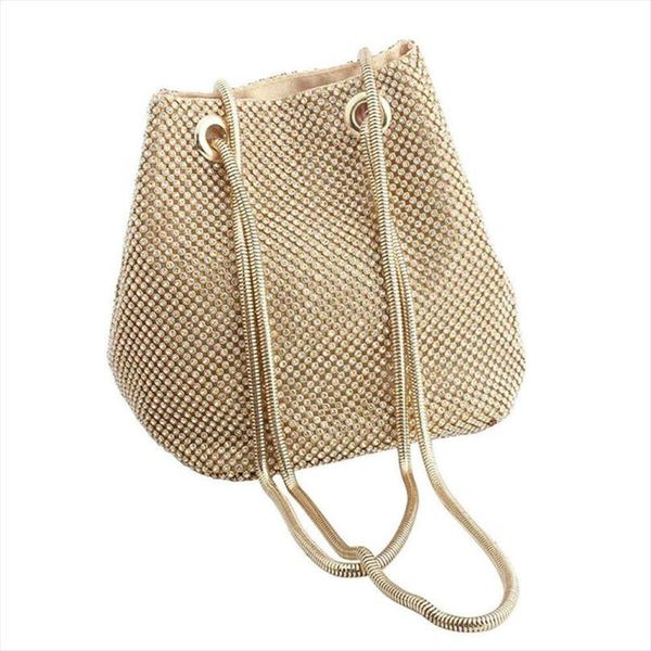 

fashion women rhinestone elgant evening bag party shoulder tote handbag