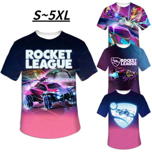 

casual trend t-shirt 3d print loose short sve 3k59, White;black