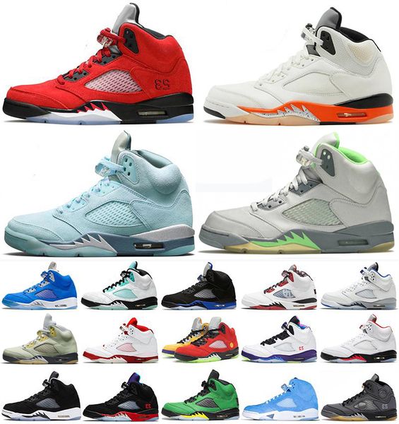 

mens outdoor shoes 5 5s shattered backboard bluebird anthracite oreo raging red hyper royal white cement alternate grape sports sneakers tra