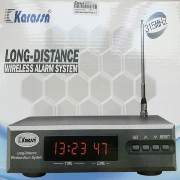 

alarm systems ks-600cd wireless long distance host industrial grade multiple defense areas zones panel system big space