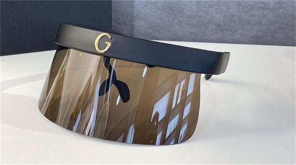 

new fashion design sunglasses 1038s oversized frame rimless popular and avant-garde style uv400 protective eyewear, White;black