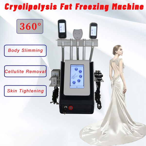 360 ° Cryo congelando a máquina de emagrecimento da célula de gordura Cryolipolysis Dispositivo de perda de peso CE Aprovação