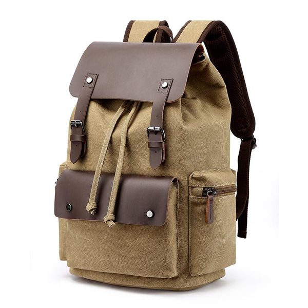 

backpack vintage lapcanvas plecaki damskie school bags for men mochilas escolares para adolescentes travel borse tasche