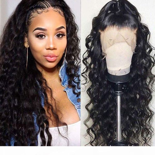 

13*4 loose deep wave lace front human hair wigs brazilian 100% human hair wigs lace frontal wig for black women swiss lace ls
