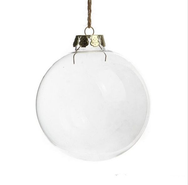 

factory outlet christmas decoration new wedding bauble ornaments christmas xmas glass balls decoration 80mm christmas balls clear glass ball