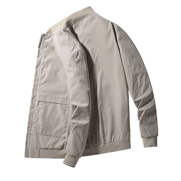 

jacket 2021 new leisure fashion collar men's coat trend, Black;brown