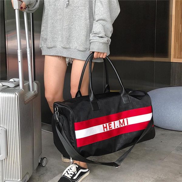 

duffel bags men's one shoulder messenger bag leisure nylon short distance travel large capacity luggage weekend