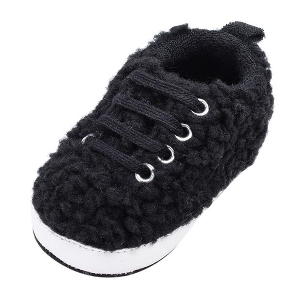 

toddler kids baby girls boy cute plush first walk lace-up casual keep warm shoes newborn boy kids' shoes buty dla dziewczynki