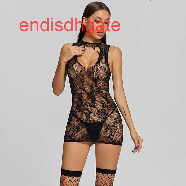 

uniform temptation perspective of open back underwear pajamas, Black;white