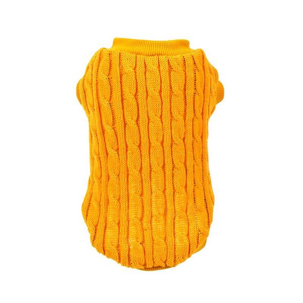 

dog apparel pet classic knitting costume simple solid-colored sweater autumn warm winter knitted jacket
