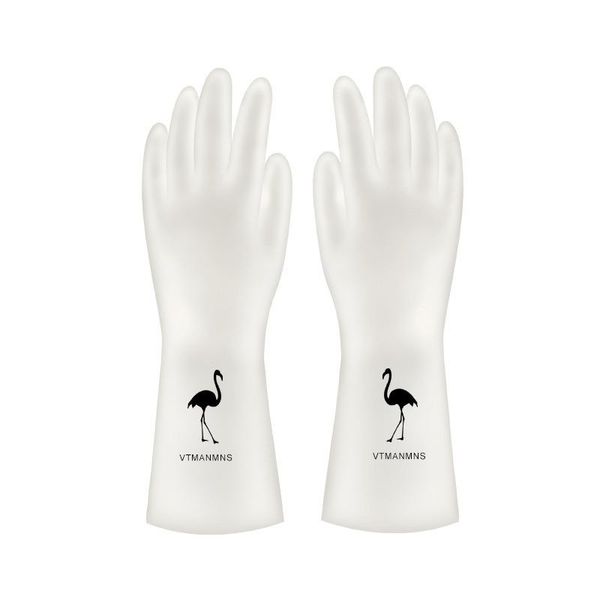 

disposable gloves one pair waterproof kitchen for washing dishes rubber light and soft or cleaning t